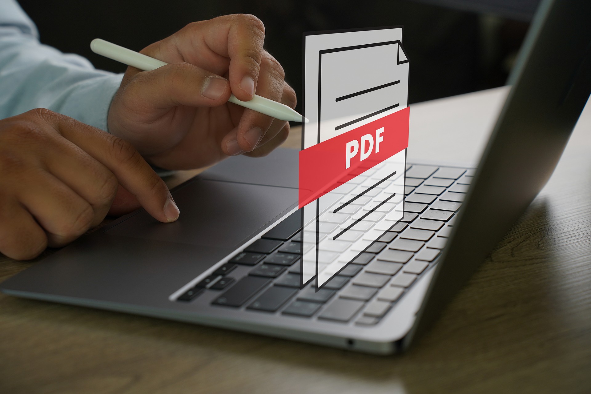 PDF Button zum Patientenfragebogen